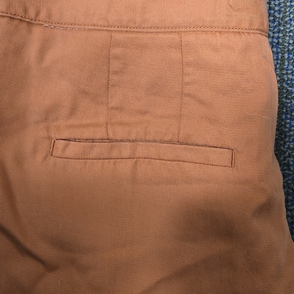 Anthropologie-Cartonniere NWT Belt Front Pants Rose 100% Lyocell-Size 14 - Picture 14 of 16